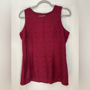 Banana Republic lace tank